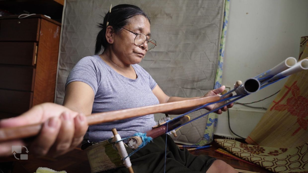 This weekend, three weavers from Myanmar will be conducting a workshop titled 'Weaving Heritage, An Introduction to Traditional Chin Handloom' at The Godown Arts Centre in KL. Photo: Columban Gum