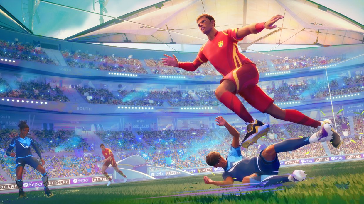 Advancing players look to evade or bait defenders with tricks, feints, changes of direction and acceleration.