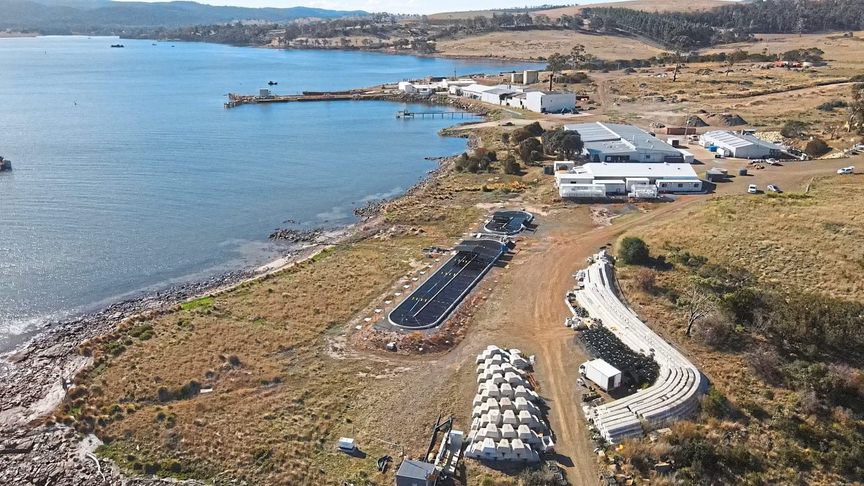 SeaForest's headquarters in Triabunna, Tasmania.