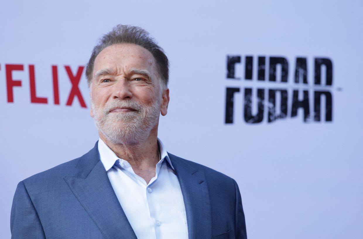 Arnold Schwarzenegger is currently starring in the television series FUBAR. Photo: Reuters