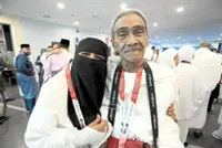 Elderly couple fulfil dream to perform haj