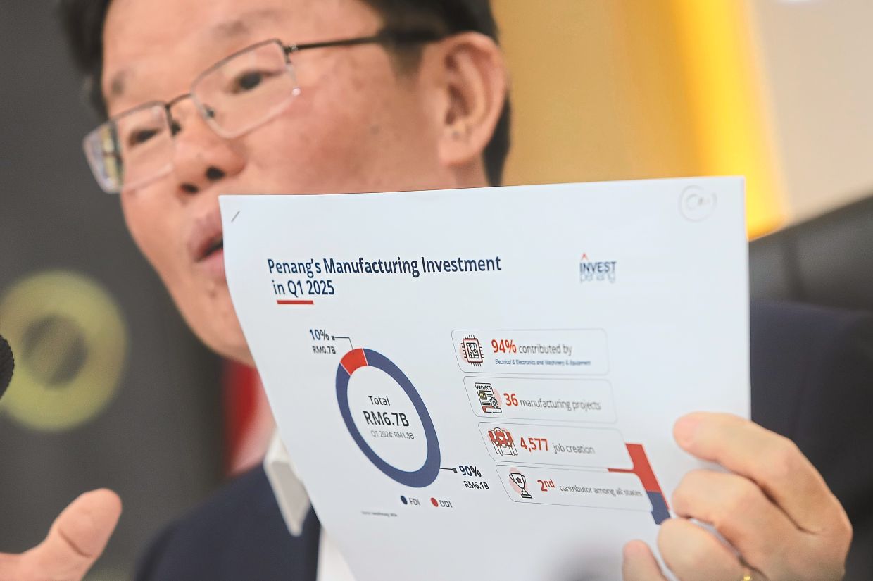 Chow says the investments in Penang underscore continued trust from the world’s leading technology players.