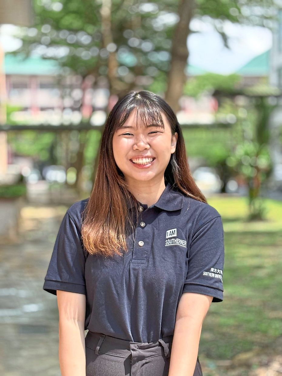 Hong has taken up freelance work to earn pocket money while pursuing her studies.