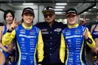 Kunimoto-Sakaguchi bag pole position for Super GT race