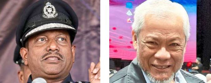 Expert views: (From left) Comm Hussein and Ayub. — Second photo taken from MCPF’s Facebook page