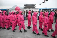 Fans march for Squid Game’s final round