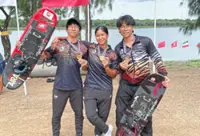 Aaliyah and Aiden star in waterskiers’ seven-gold feast in Bangkok