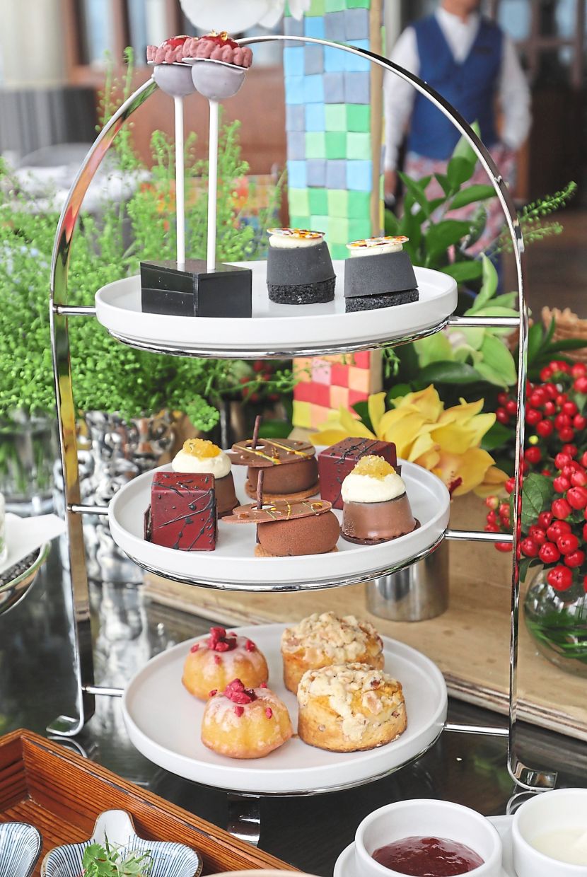 The ARTEnoon Tea by Thirty8 at Grand Hyatt Kuala Lumpur is inspired by the expressive beauty of art. — Photos: SAMUEL ONG/The Star