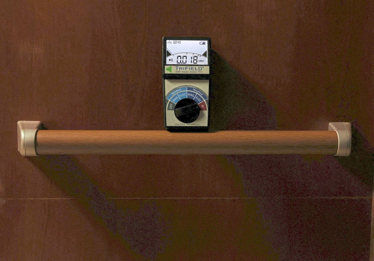 An electromagnetic-field meter.