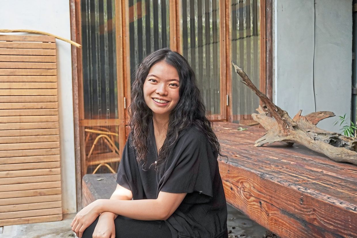 Writer-director Ysabel Loh, who also performs, says the new venue - Papan Haus in Petaling Jaya - lets audiences move freely, follow the actors, and navigate the space on their own. Photo: Dabble Dabble Jer Collective