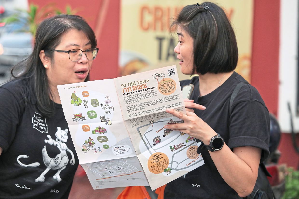 PJ Old Town Cultural and Food Map coming in handy during the hunt. Copies are available at the Petaling Jaya MP’s service centre, two shops in the area and online.