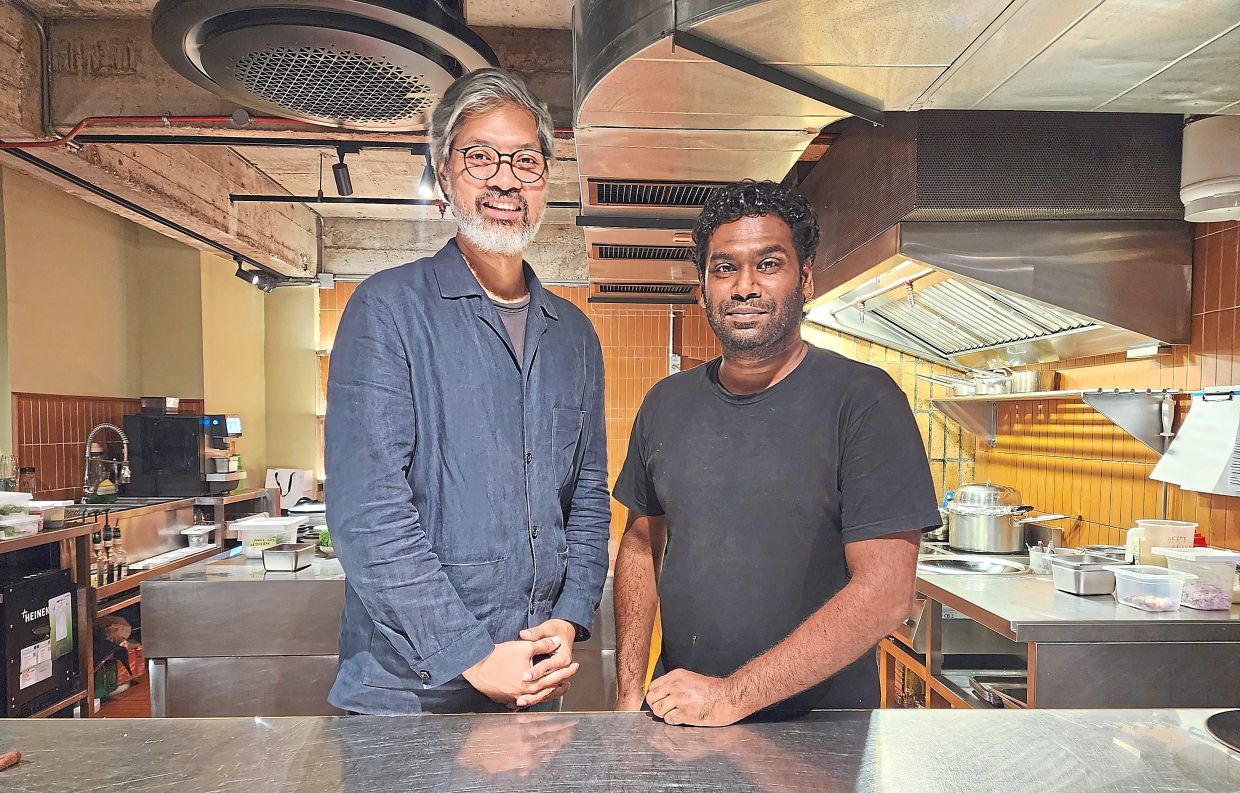 Anthony (left) and Rakesh are the creative forces behind Oolam’s masterful South-East Asian fare.