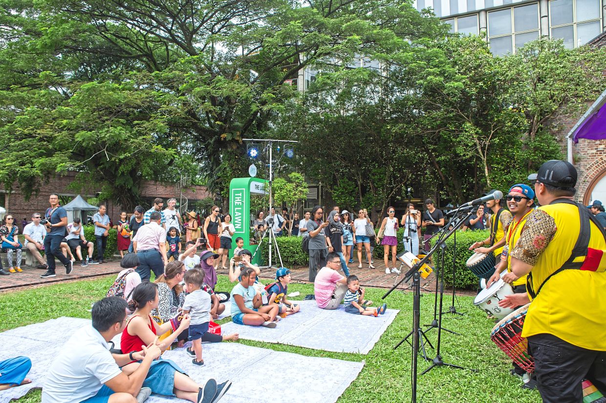 Bring a mat, your kids, and good vibes - the festival at PARC on July 5 promises fun for the whole family. Photo: YSDAF