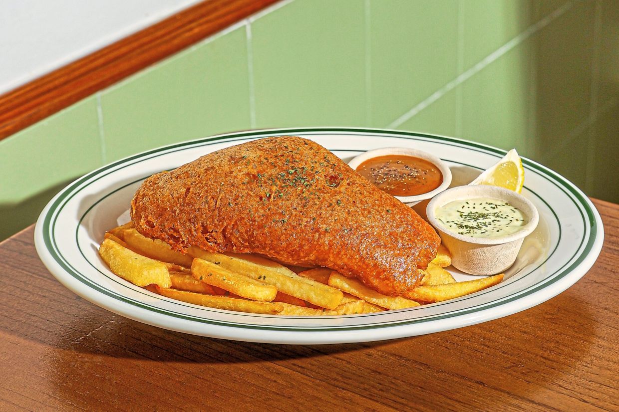 The perch is sourced regionally and has a crackly outer skin that yields to incredibly flaky flesh within.