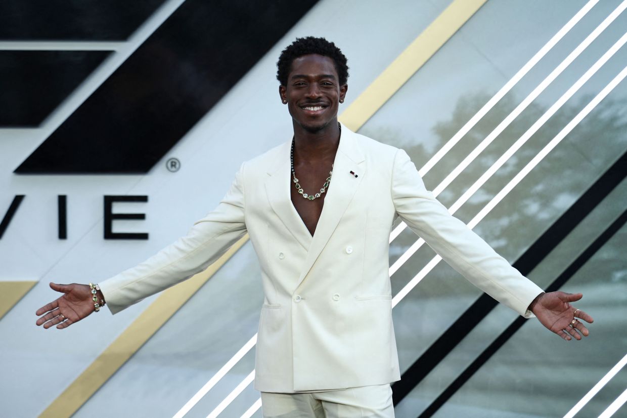  Idris poses on the red carpet upon arrival for the European Premier of F1 The Movie, at Cineworld Leicester Square, central London. Photo: HENRY NICHOLLS / AFP)