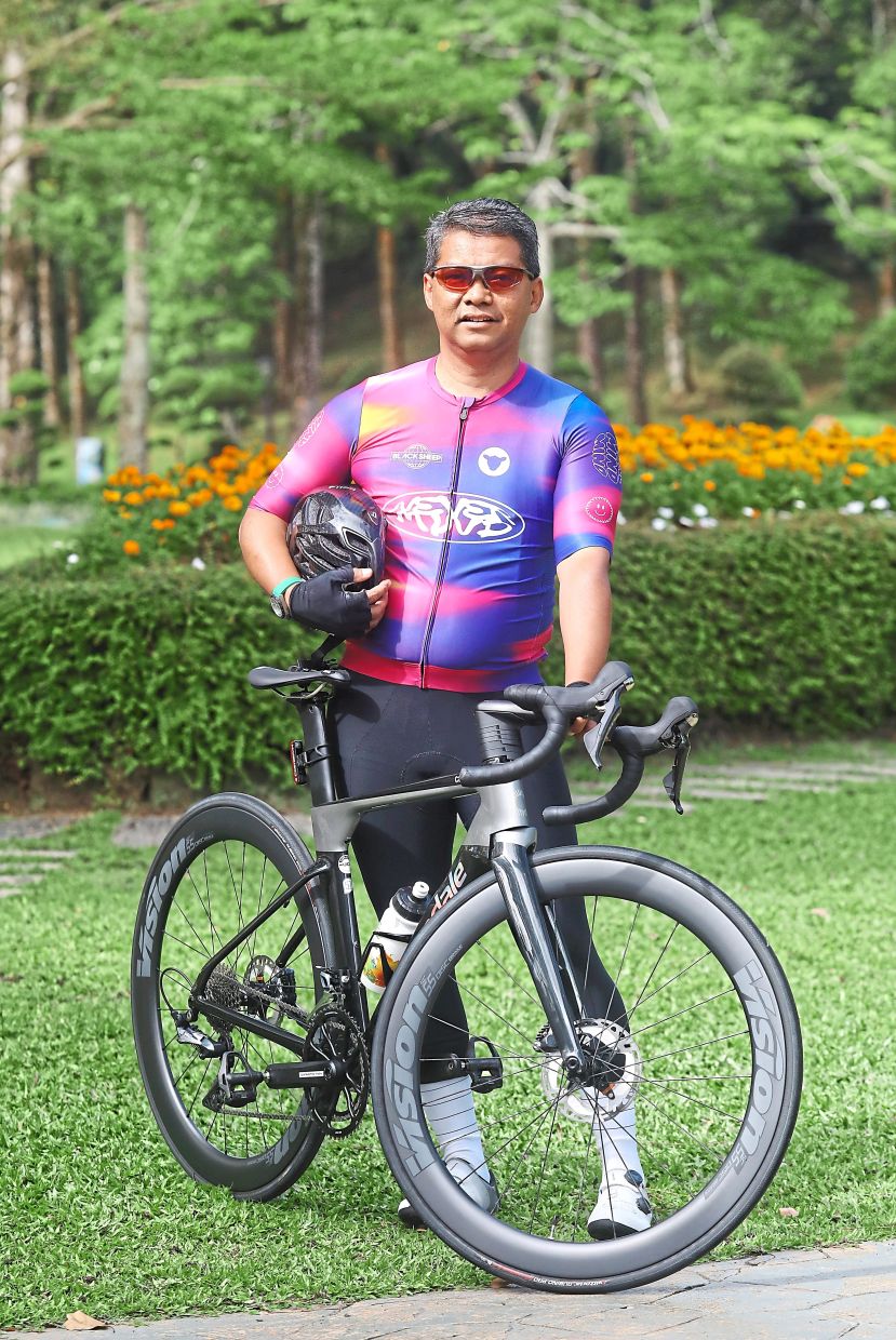 Adissadikin says cycling is an accessible sport, with affordable options for beginners.