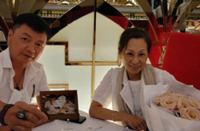 HK actor Ai Wai bids final farewell to late wife, scatters her ashes at sea