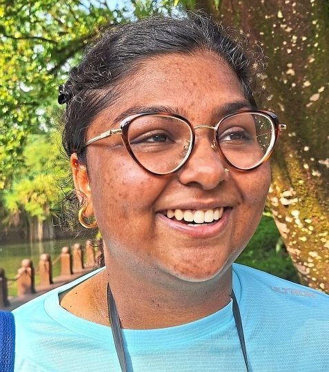 Pravena finds birdwatching a therapeutic activity.