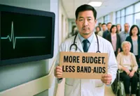 Budget remedy needed as healthcare flatlines