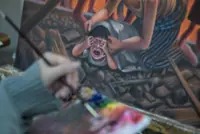 Hiroshima teens relay atom bomb horror with art series