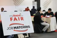 More visitors throng myStarjob Fair on second day