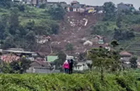 Three dead, one missing and eight injured following landslides in Indonesia's West Java