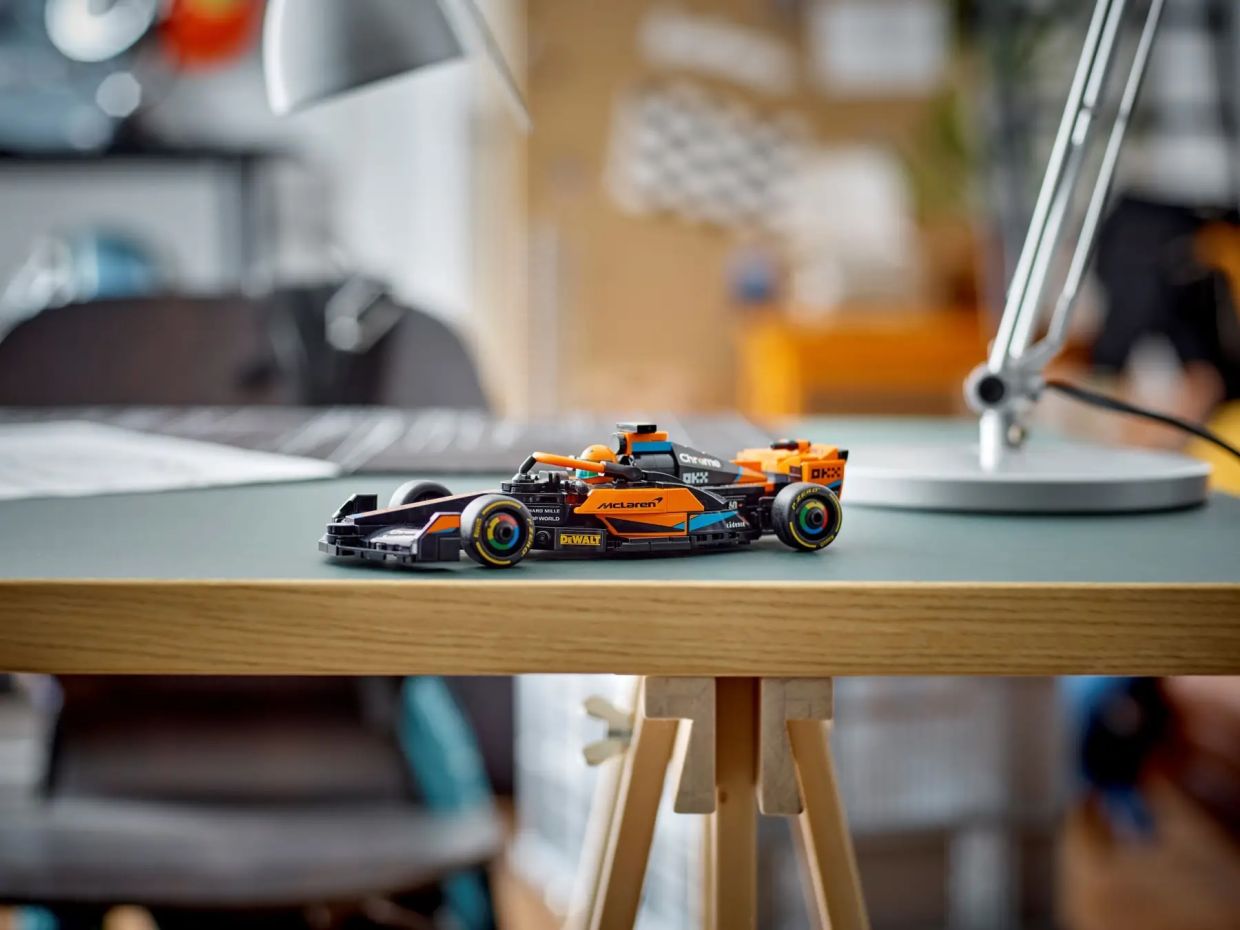 Lego has produced sets based on real F1 cars that cater to both adults and children as well. — Photo: The Lego Group