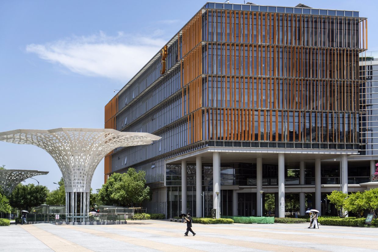 Alibaba Innovation Park, a complex the tech giant leases to other tech firms, in Hangzhou, China.