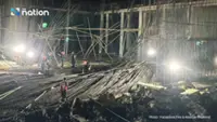 Building under construction collapses in Bangkok, injuring 13 workers