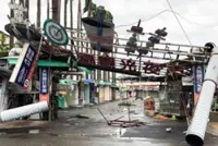 Typhoon Danas kills two, injures hundreds and causing damages  in Taiwan