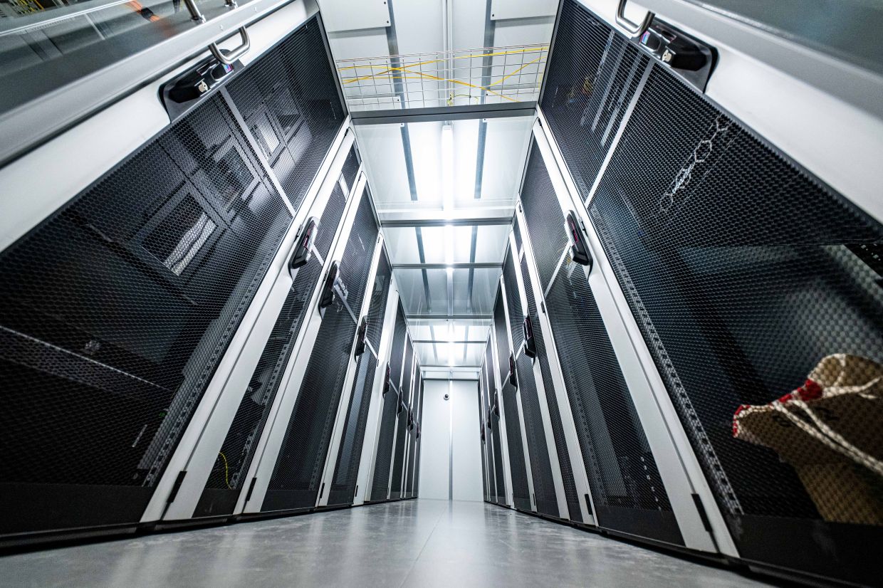 Several servers are housed in a turbine in Etteln, the outsider village that won the Smart City Award.