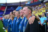 Soccer-Swiss weather havoc forces Swedes to change training plan