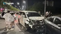 South Korean tourist blames airbag for eight-vehicle pileup in Pattaya, Thailand