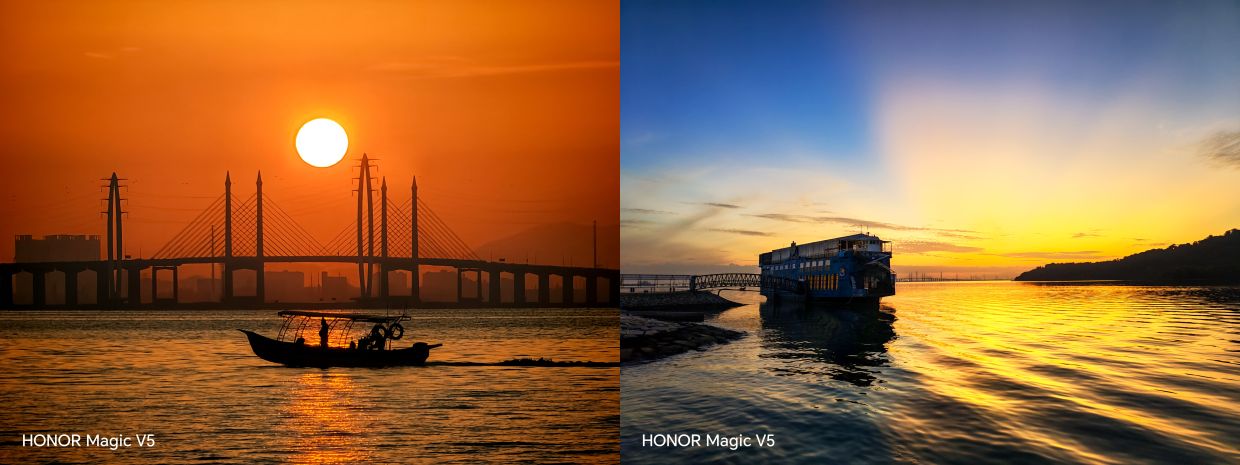 Ooi showcases the HONOR Magic V5’s impressive camera performance across a variety of shooting environments.