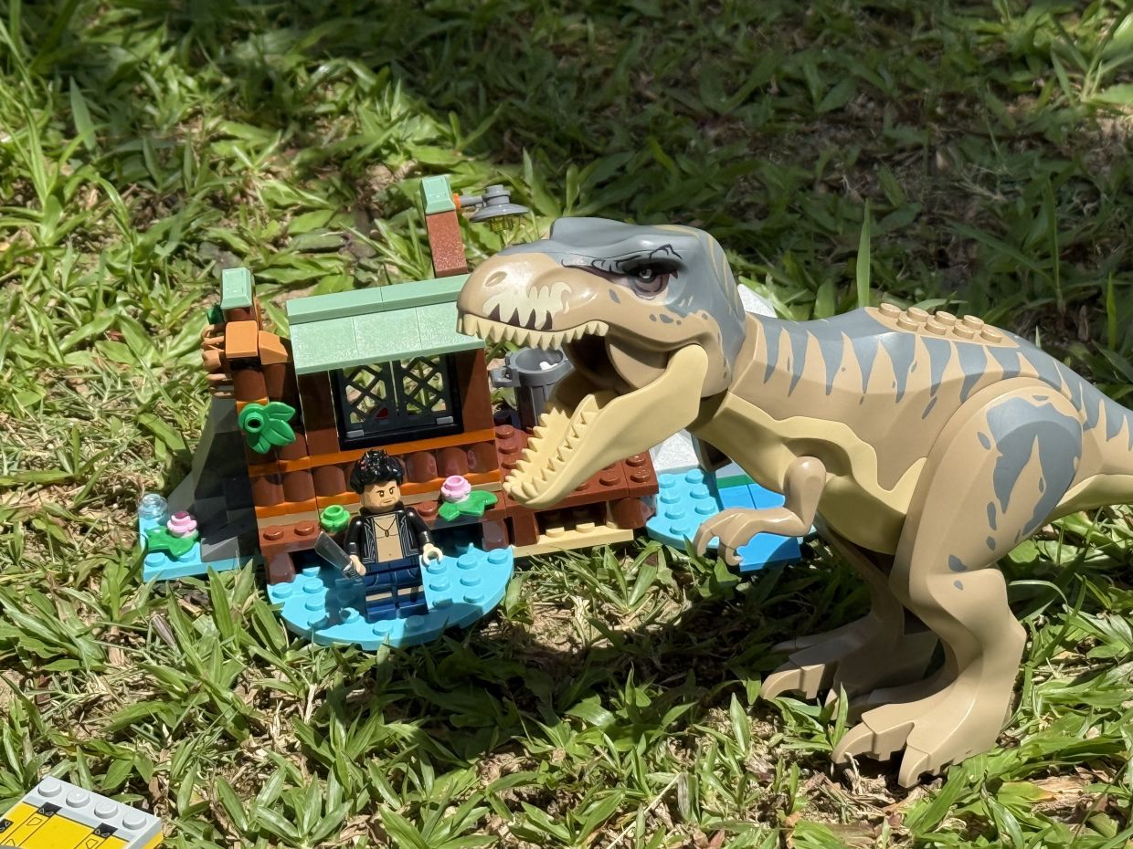 It's not a Jurassic Park/World movie without a T-Rex, and the same goes for the toys.