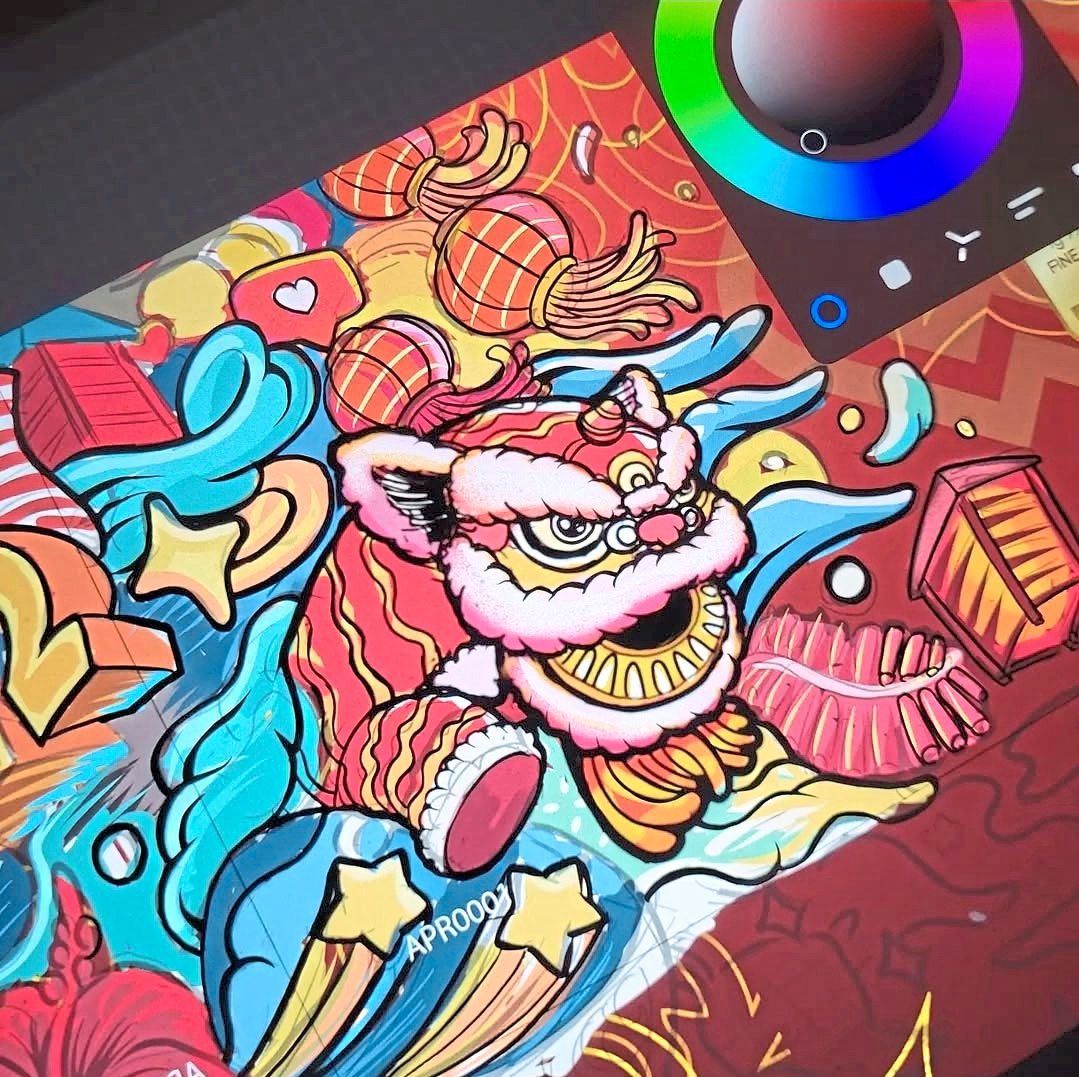 ‘Creating art every day brings me real satisfaction,’ says Nasuha. Photo: Instagram/Nassuha_