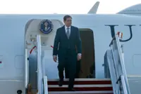 Rubio arrives at Subang Airport