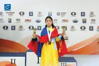 Twelve-year-old Tselmuun Ider becomes first Mongolian to win medal at FIDE World Junior Chess Cup