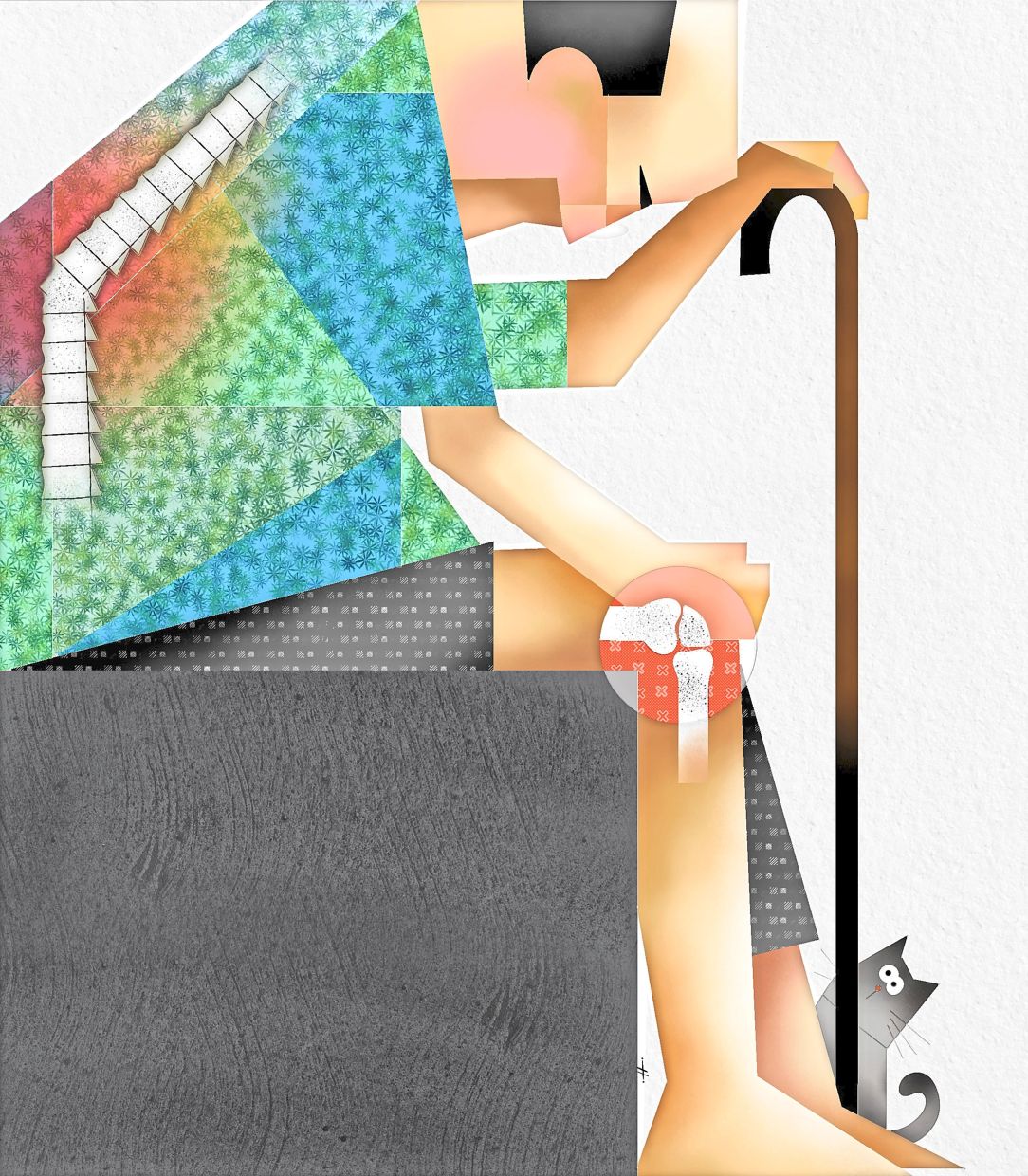 Men can suffer from osteoporosis too