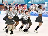 Home teams blaze the ice