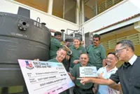 SXI Class of ‘85/‘87 gift rainwater harvesting system to alma mater