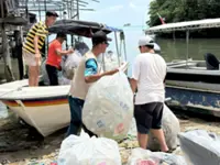 Community-led waste system transforms Selakan Island in Semporna