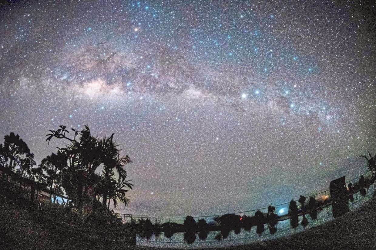 The Milky Way can be seen on a clear, cloudless night from places with minimal light pollution.— Filepic