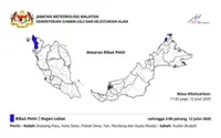 MetMalaysia issues storm warning for 11 states