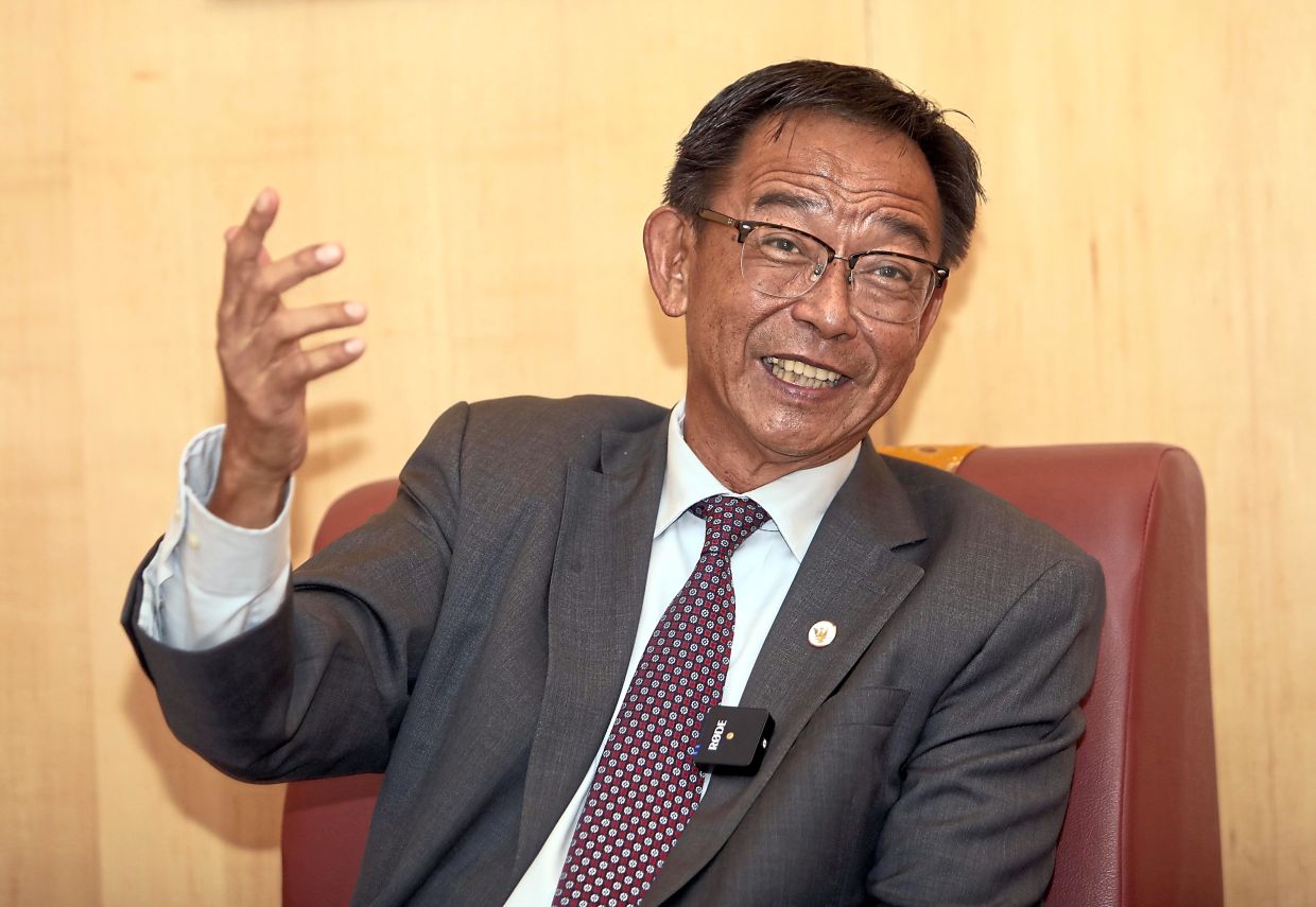 Abdul Karim: 'We want tourists who can appreciate the beauty of Sarawak's nature. Not the ones who want to spoil our nature, culture and heritage.' — ZULAZHAR SHEBLEE / The Star