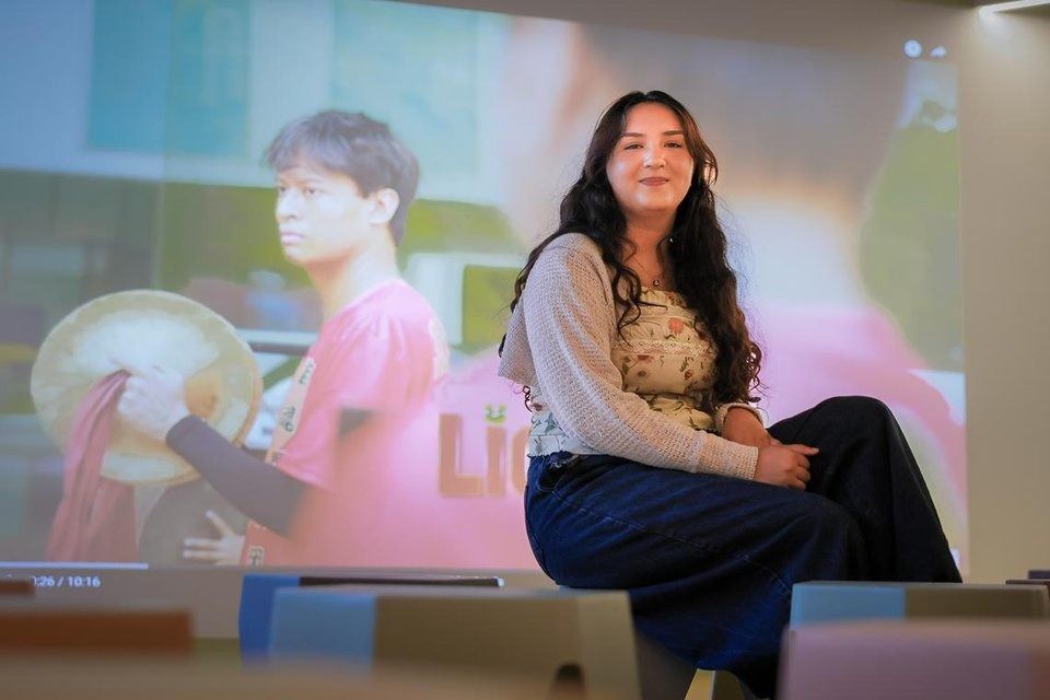 Krisha Janelle Gopu joined the SG60 Flex Your Passion mentorship programme after she graduated from Singapore Polytechnic in March. - Photo: ST