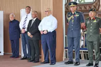Grand parade rehearsal ahead of Brunei Sultan's 79th birthday celebration
