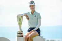 Aussie Grace Kim with a stunning finish wins the Evian Championship for her first major