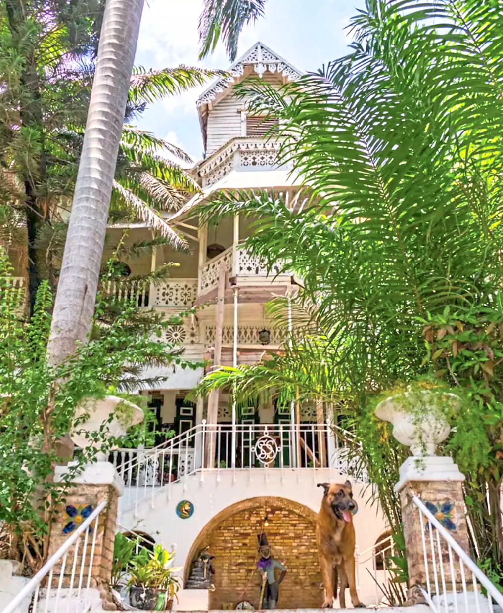 The Grand Hotel Oloffson was once Haiti’s most beloved hotel. 