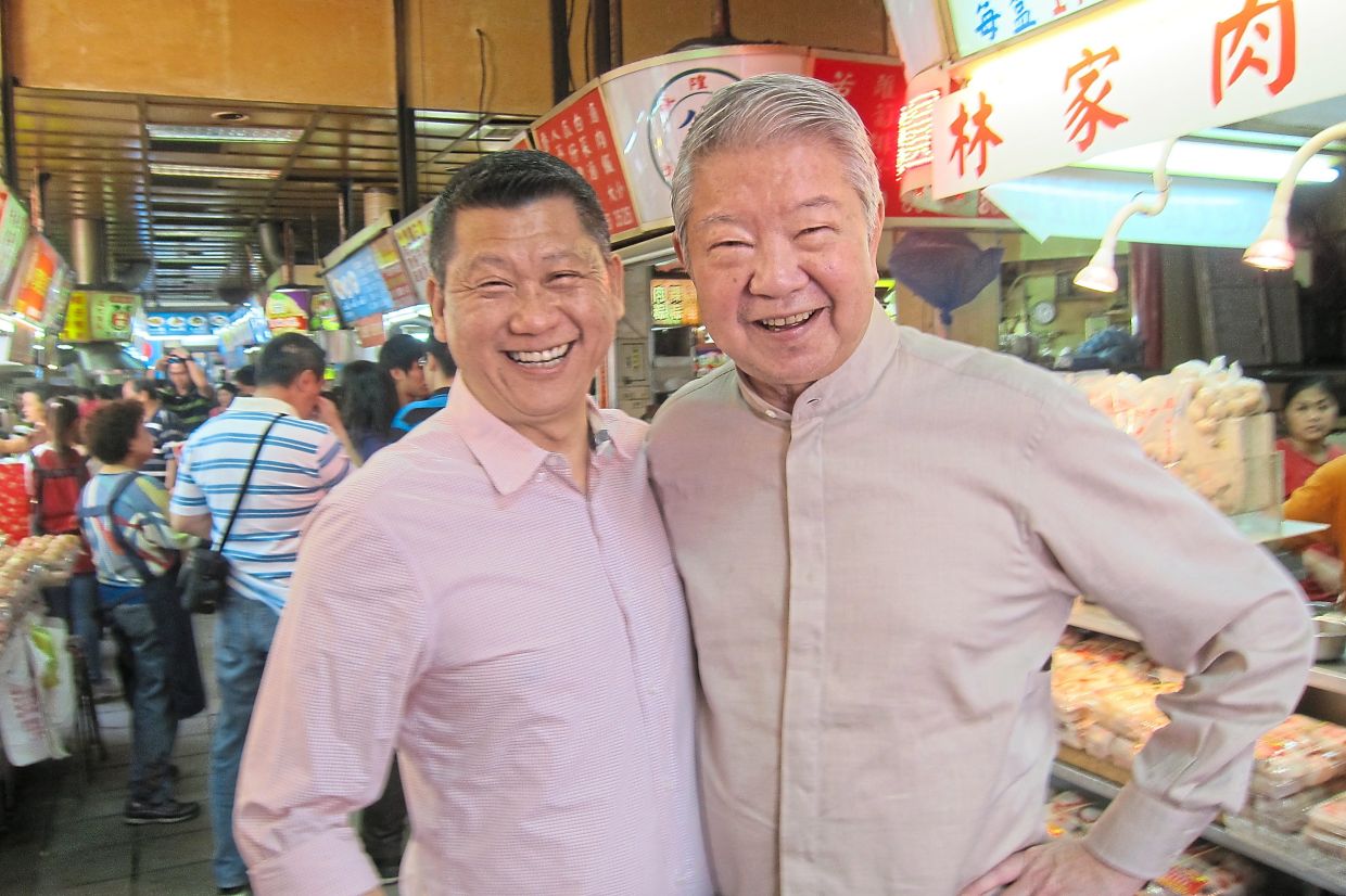 The writer and Chua Lam during one of their first collaborations nearly a decade ago.